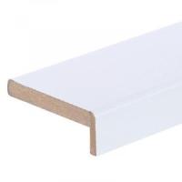 Наличник плоский ТЕЛЕСКОП  МДФ 10 мм Эмаль (RUMAX) (тон Мокко (акрил), 80*10, 2140)