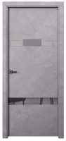 ДГО 90  DARA  Silver 2  бетон серый , покрытие ПВХ,  (Mirox Grey)