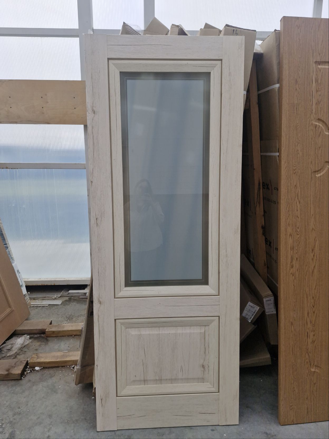 ***ДГ 80*210 P9 айвори(RAL1015) нест, покрытие Lackfarbe исполнение №0 ЛОТ 17694229