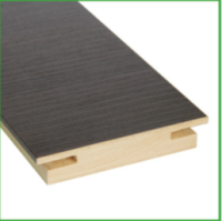 Добор  телескопический, покрытие ПВХ (тиковое дерево, 130*16, 2070)