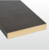 Добор МДФ 150мм, покрытие ПВХ (мил.орех, 150*16, 2070)