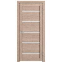 ДО 60 Профиль 1 лиственница кремовая, покрытие ПВХ (сатин белый)