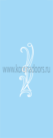 Стекло Диана ДО 70 (белое, с худ.рис.)