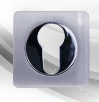 Накладка Медио MLET75 MSN/CP мат.никель/хром  (...)