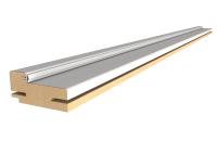 Коробка нест телескопическая Classic Baguette ZADOOR, Полипропилен (матовый серый, 70*32, 2400, с уплотнит.)