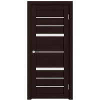 ДО 70 Профиль 7 лиственница темная, покрытие ПВХ (сатин белый)