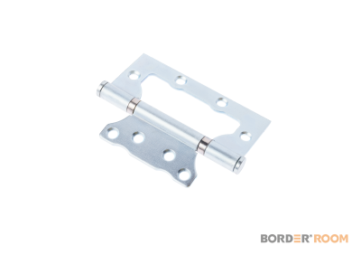Петля без врезки стальная универс. BORDER цинк 66010