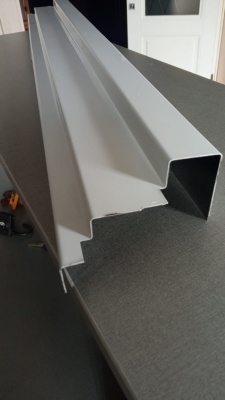 Порог накладной нержавеющий  (Бульдорс)