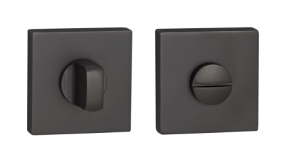 Завертка квадр. к ручкам PUERTO, матовый черный никель