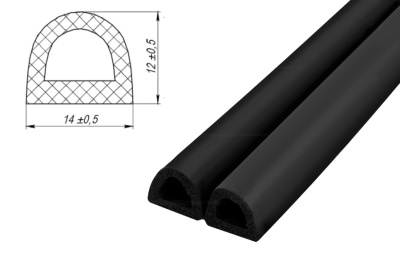 Уплотнитель D 14*12