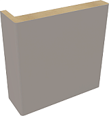 Наличник телескоп., плоский, покрытие Винил (Альберо) (серый, 24*70, 2150)