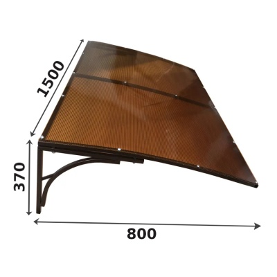 Козырек для входной двери