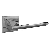 Дверная ручка Trodos ZY-551-03 на квадратной розетке (204770, хром)