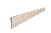 Наличник телескоп Zadoor ПВХ (светлый лен, 70*10, 2140, шип 3*30)