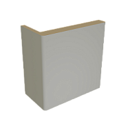 Наличник плоский телескопический, покрытие Эмаль ПП (ALBERO) (латте, 24*70, 2150)