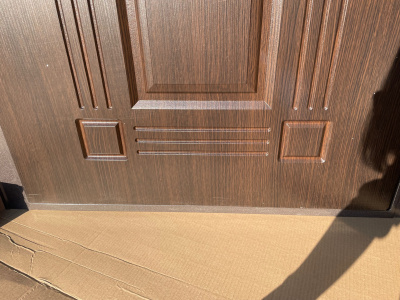 MASS 90 бульдорс, букле шоколад, Ларче шоколад 9S-104, Ларче белый 9S-104, хром, 2050*880, правая, лот C086688