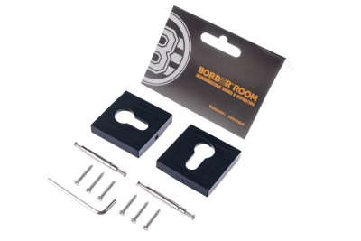 Накладка на цилиндр BORDER на квадратной розетке