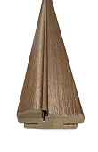 Коробка ТЕЛЕСКОП шпон НАТУР.ДУБ 40-я четв. с упл. (RUMAX) (шпон ОРЕХ SM, 70*40, 2100)