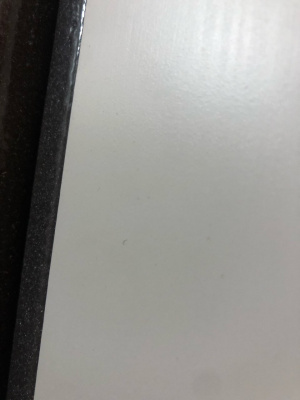 Бульдорс MASS-90, букле шоколад, МДФ Ларче белый 9S-130, хром, 2050*880, правая, лот С086742