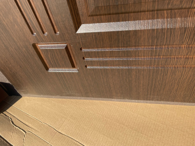 MASS 90 бульдорс, букле шоколад, Ларче шоколад 9S-104, Ларче белый 9S-104, хром, 2050*880, правая, лот C086688