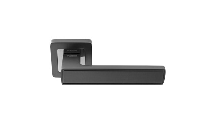 Дверная ручка Origin Паллини Агора PAL-123-RS SBN/NP,мат.черный никель