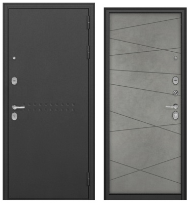 BULDOORS TRUST MASS, R-4, МДФ бетон серый 9S-130