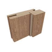 Коробка  с уплот телескоп., покрытие Экошпон (ALBERO) (дуб натуральный, 70, 2070)