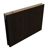 Добор 100 телескопический, покрытие Экошпон (Эконом) (ALBERO) (кипарис темный, 100*8, 2070)