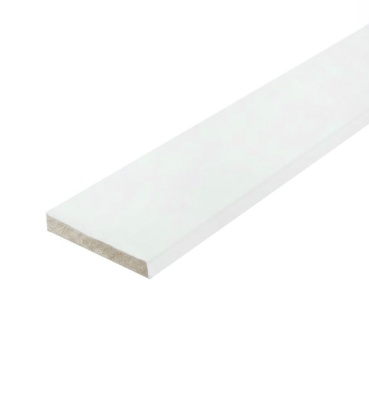 Наличник плоский, ПВХ (ГУФД)