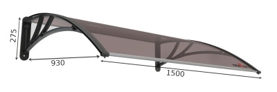 Козырек ТОПАЗ-1500  D-1500 A-S
