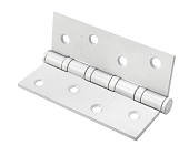 Петля врезная универс. РЕНЦ 100*75*2,5 (белый, арт. IN100-4BB FH W)