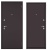 BULLDOORS HOME ECO, STEEL, 2 замка