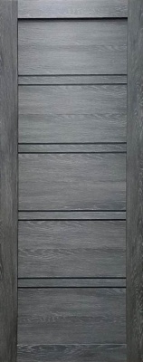 ДО 60 Модель Лайт 9 шале графит, покрытие ПВХ Лайт