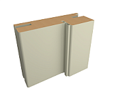 Коробка  с уплот телескоп., покрытие Эмаль ПП (ALBERO) (латте, 80*30, 2070)