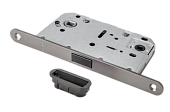 Защелка сантехническая магнитная РЕНЦ (никель черный матовый, арт. INLBM 5096 pl MBN)