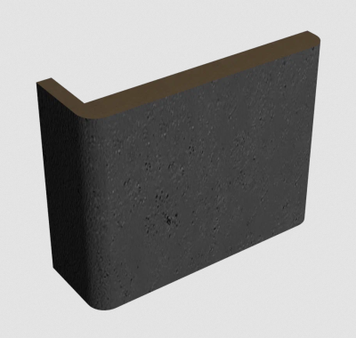 наличник бетон темный