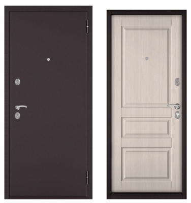 HOME ECO, МДФ ларче бьянко 6ED-2, 2 замка