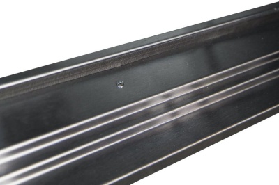 ***Порог алюминиевый шириной 20мм*1000 мм цвет серый