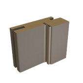 Коробка с уплот. телескоп., покрытие Винил (Альберо) (серый, 70*28, 2070)