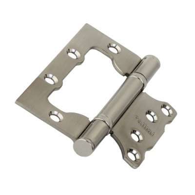 Петля без врезки стальная универс. Паллини PFH 100*75*2,5 2ВВ SN, мат.никель