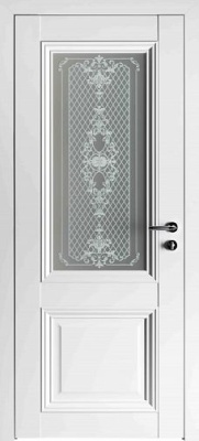 ДО 90 Модель 220 белый матовый, покрытие Полипропилен