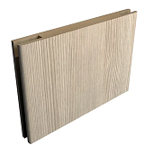 Добор МДФ телескоп ALBERO Экошпон (А) (лиственница мокко, 150*8, 2070, паз 4)