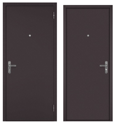 BULDOORS  SLIM ECO MМ (Шоколад Букле Шоколад букле Steel)