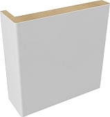 Наличник телескоп., плоский, покрытие Винил (Альберо) (белый, 24*70, 2150)