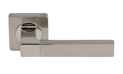 Дверная ручка Silver Паллини Бари PAL-103-S SN/CP ,мат.никель