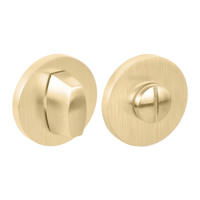 Завертка на круглой розетке Silver Line Round