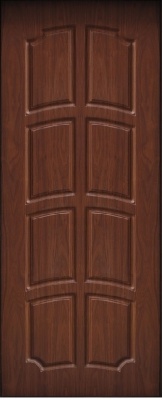 Накладка на 	Тульскую дверь Б45 ТERMO ФЛАГМАН  МДФ12мм ОРЕХ ГРЕЦКИЙ