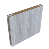 Добор 150 телескопический, покрытие Экошпон (ALBERO) (дуб нордик, 10*150, 2070)